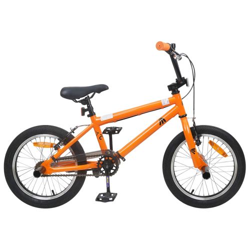 BMX Велосипед 18 инча за 7-10 години Оранжево