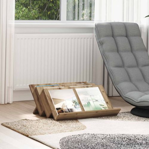 Етажерка за списания Дъб 65 x 53 x 28,5 см Инженерна дървесина