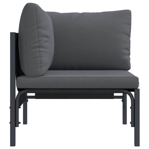 Мебели за открито Антрацит 80 x 80 x 71 cm Стомана