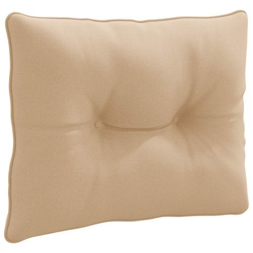 Възглавница за гръб PUTTEN 100% полиестер Пясък 60 x 40 x 10 cm