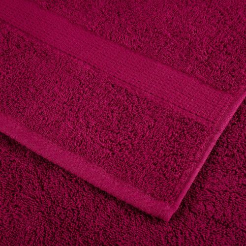 Премиум кърпи SOLUND 10 бр бордо 100x200 см 600 gsm