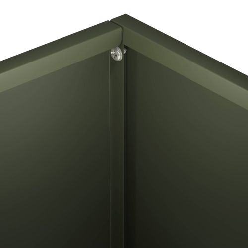 Градинска саксия Маслиненозелено 40 x 30 x 30 см