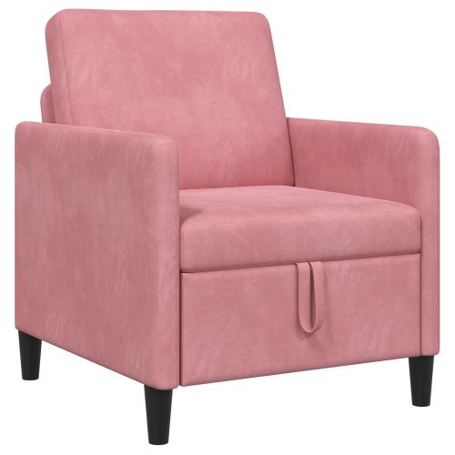 Диван с storage Розово 72 x 78 x 87 см Полиестер