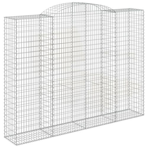 Габионни кошници арка 3 бр 300x50x220/240 см поцинковано желязо