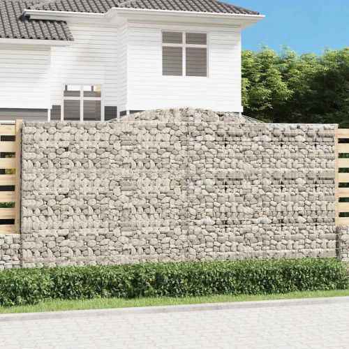 Кошници габион арка 10 бр 400x50x200/220 см поцинковано желязо