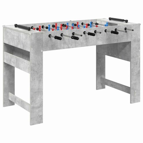 Маса за фуутбол Бетонно Сиво 125 x 60,5 x 80 см