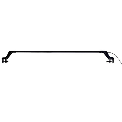 LED лампа за аквариум със скоби, 90-105 см, синьо и бяло