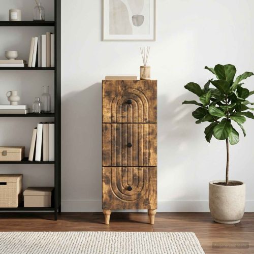 Чекмеджетен шкаф 33 x 34,5 x 90 см Инженерна дървесина