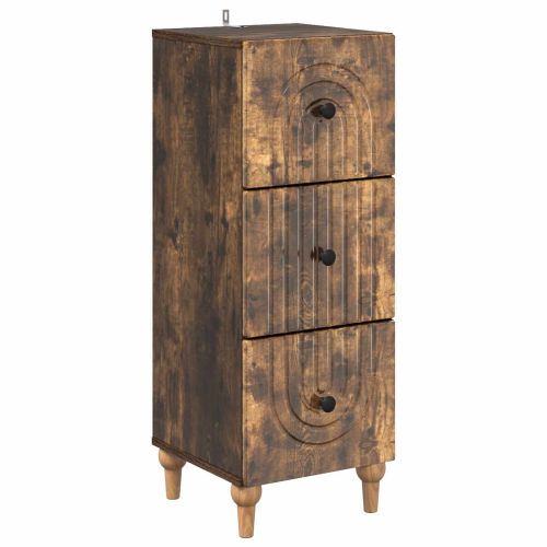Чекмеджетен шкаф 33 x 34,5 x 90 см Инженерна дървесина