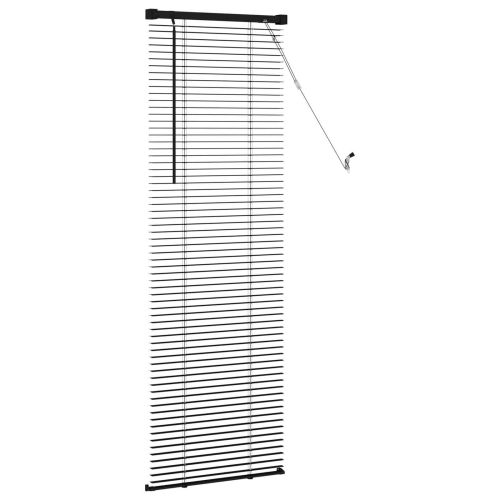 Венецианска щора Черен 150 x 40 см 25 mm ПВЦ