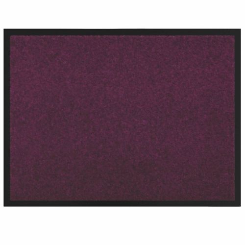 Мат за врата Виненочервен 60 x 80 x 1,2 см Тедди плат