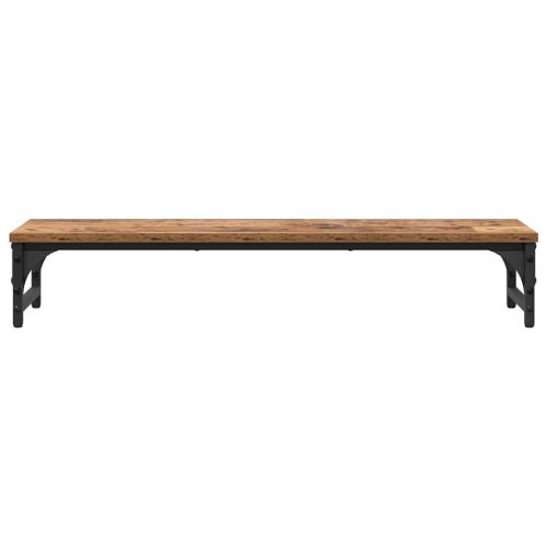 Стойка за монитор Старо дърво 85 x 23 x 15,5 cm
