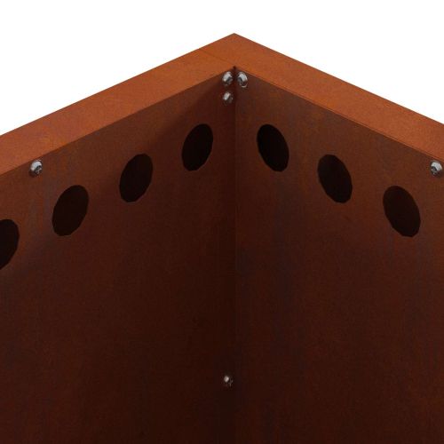 Бездимна огнище Ръждясало 48 x 48 x 50 см Кортенова стомана