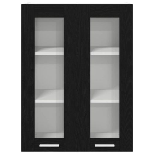 Висящ шкаф Черния дъб 60 x 31 x 80 см Инженерна дървесина