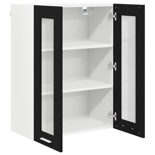 Висящ шкаф Черния дъб 60 x 31 x 80 см Инженерна дървесина