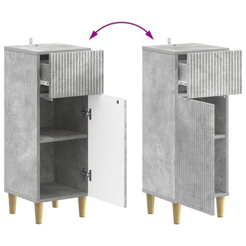 3 частен комплект за баня ARNHEM Бетонно сиво