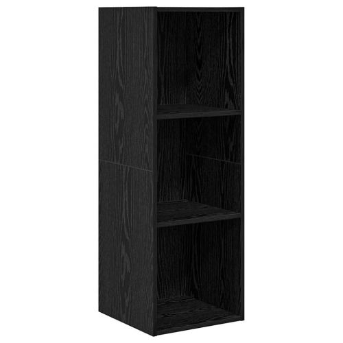 Комплект ТВ шкаф 37 x 37 x 107 см Черния дъб