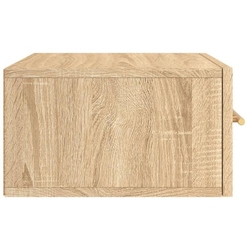 Нощно шкафче за стенен монтаж, сонома дъб, 35x35x20 см