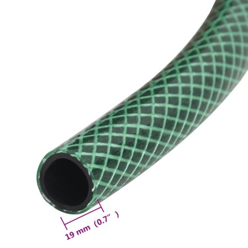 Градински маркуч зелен 0,75" 10 м PVC