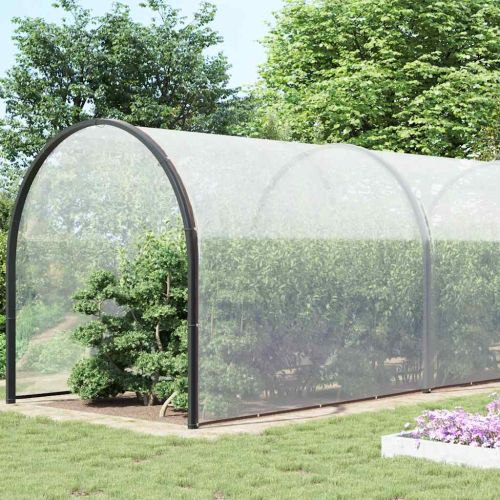 Прозрачен брезент с капси 8x12 m Полиетилен