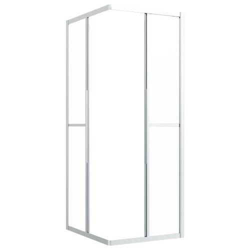 Душ кабина, матирано ESG стъкло, 90x70x180 см