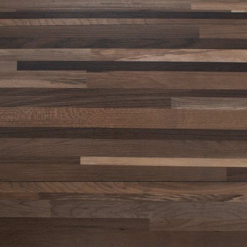 Дъски за под Кафяви ивици 5,02 m² 36 бр. ПВЦ