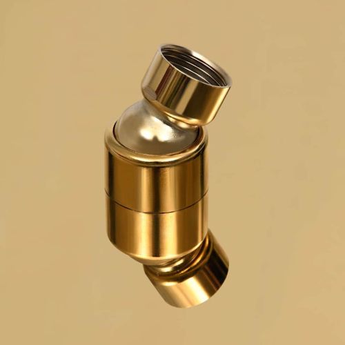 Rainshower душ пита, инокс, 50 см, кръгла, златиста