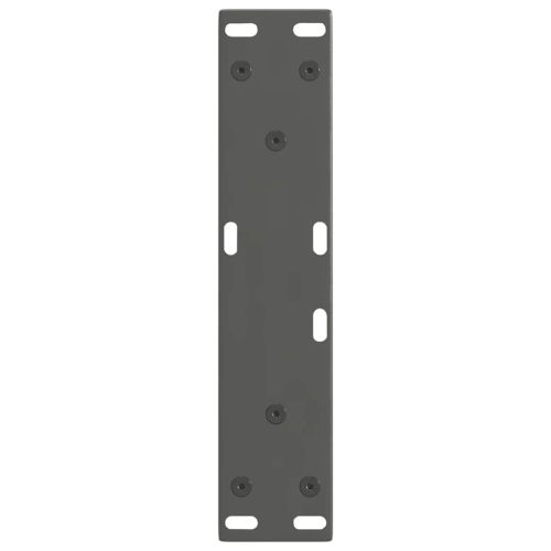 Крака за масичка за кафе, V-образна, 2 бр., антрацит, 38 x (42-43,3) см, стомана