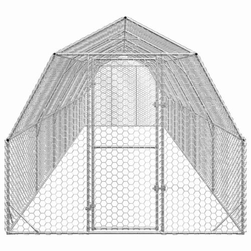Пилешки бяг 2,5x12x2,25 m Поцинкована стомана