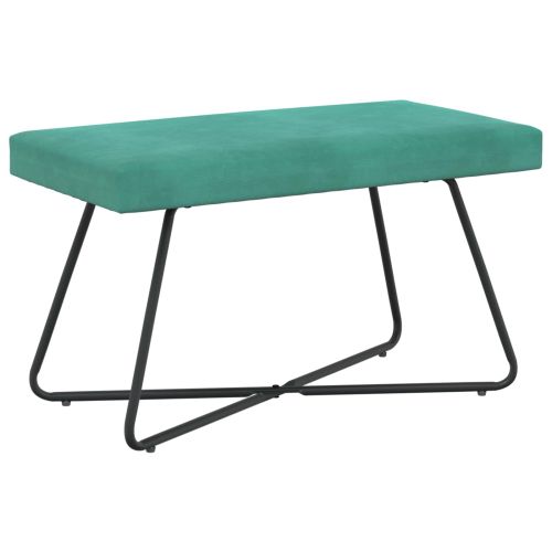 Пейка Тюркоаз 80 x 40 x 45 см Кадифе