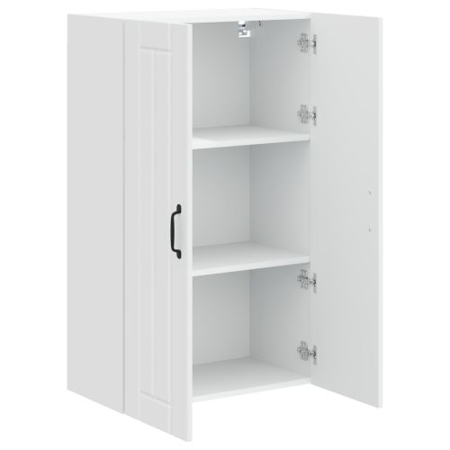 Стенен шкаф LUCCA Бял гланц 60 x 31 x 100 см
