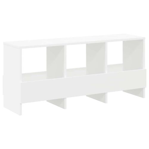 Етажерка за списания Бяло 102 x 30 x 45 см