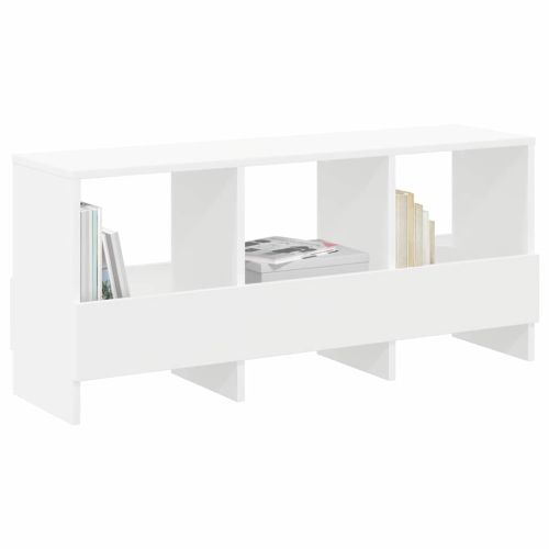 Етажерка за списания Бяло 102 x 30 x 45 см