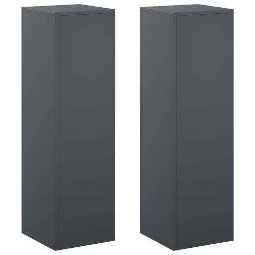Стойка за растения 2 pcs Антрацит 30 x 30 x 100 см