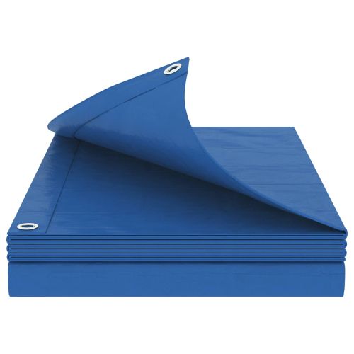 Платно с детайли Синьо 4 x 6 м 180 гсм ПЕ
