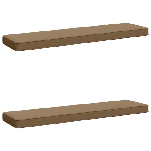 Калъфи за пейки, 2 части VUGHT 2 pcs 100% полиестер Таупе