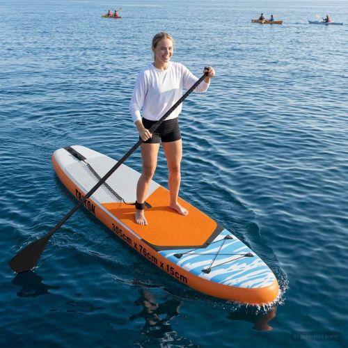 Надуваема дъска за Paddle Board TRITON 305 x 76 x 15 cm Синьо