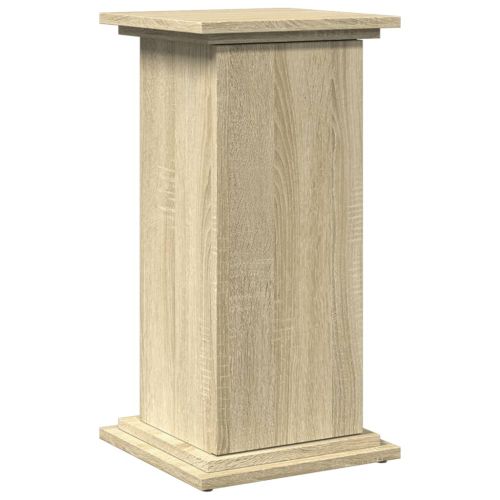 Стойка за витрини със съхранение 31x30x60 см инженерно дърво