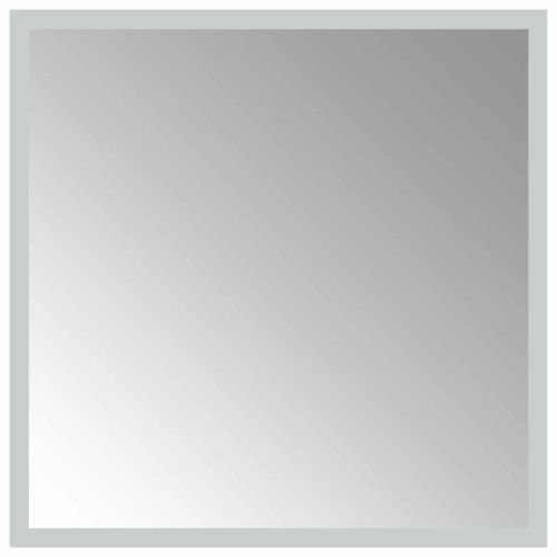 LED огледало за баня Прозрачен 40 x 40 cm закалено стъкло