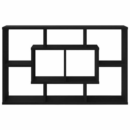 Стенен рафт Черния дъб 85 x 16 x 52,5 см Инженерна дървесина