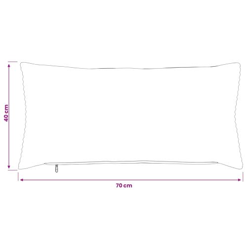 Калъфка за възглавница 2 pcs HEERLEN Таупе 40 x 70 cm кордурой