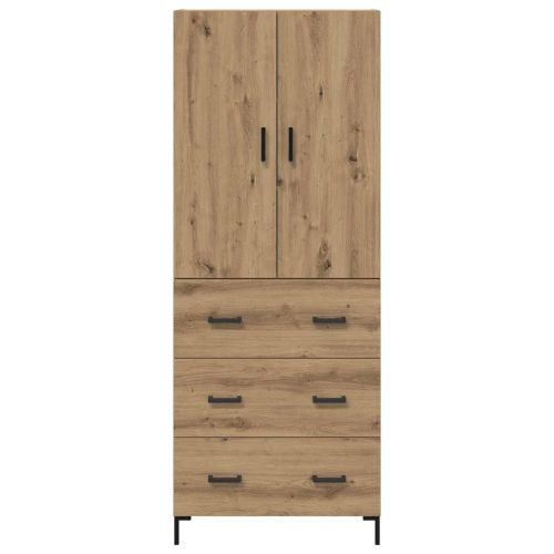 Висок шкаф Дъб 69,5 x 34 x 180 см Инженерна дървесина