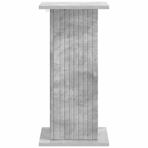 Стойка за растения Бетонно сиво 30,5 x 30 x 60,5 см