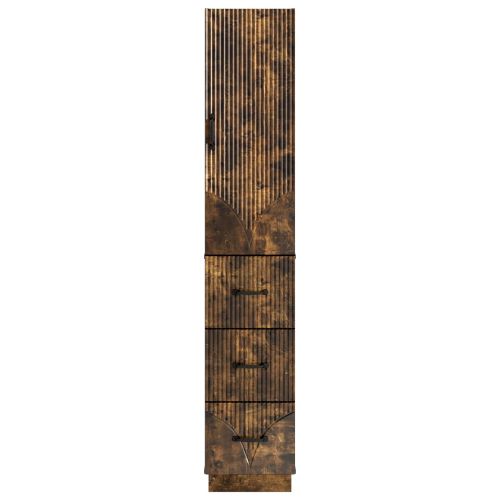 Комплект шкафове 2 бр. 33 x 34,5 x 87 см Инженерна дървесина