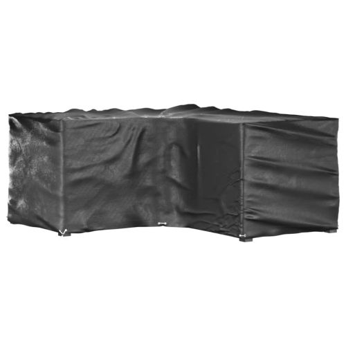 Покривала за ъглови градински мебели 2 бр 16 капси 215x215x90см