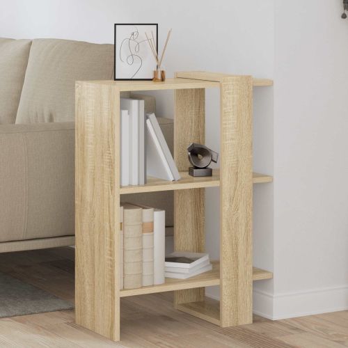Рафт за книги 2 нива 52 x 25 x 71,5 см Инженерна дървесина