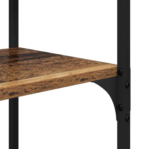 Рафт за книги 9 нива 100 x 32 x 170 см Инженерна дървесина