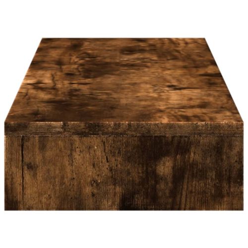 Поставка за монитор, опушен дъб, 100x27x10 см, инженерно дърво
