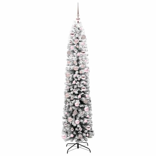 С изкуствено коледно дърво с 300 LED светодиода Зелен 180 cm