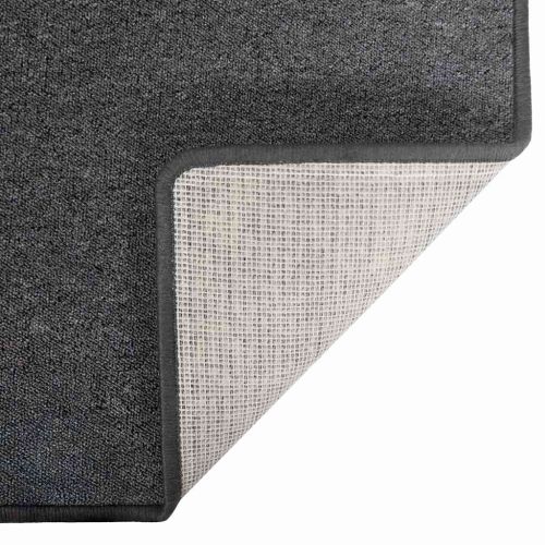 Килим пътека Тъмен сив 100 x 150 cm 100% Полипропилен